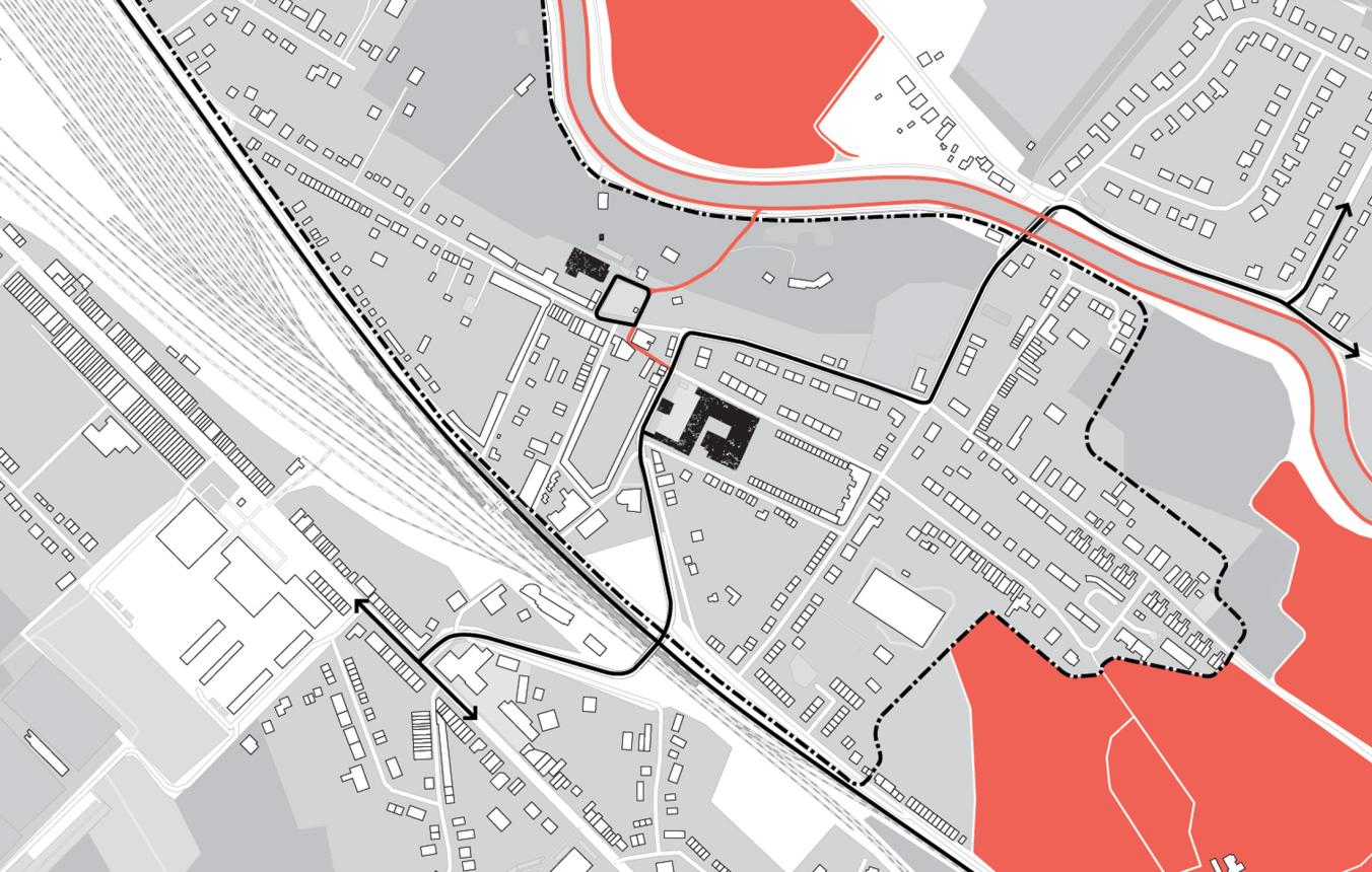 Kaart van de leefbuurt in Mechelen - Muizen