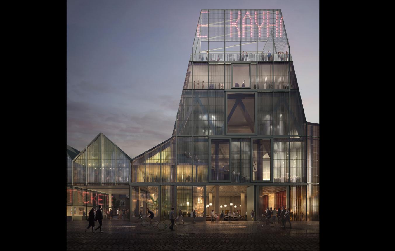 Facade masterplan Podiumkunstensite Leuven door Sergison Bates architects