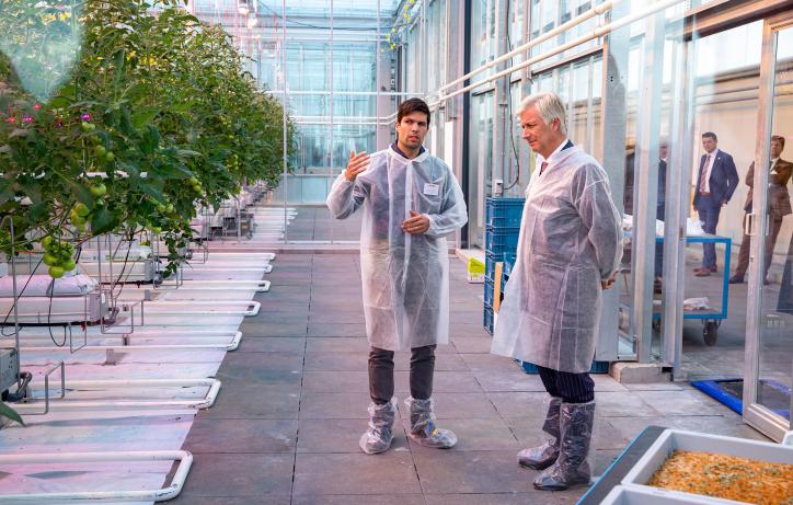 Koning Filip opent Agrotopia in Roeselare