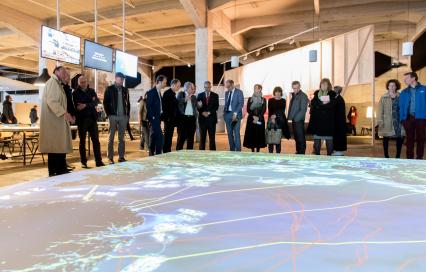 IABR-Atelier over de kansen van grootschalige windenergie-winning op de Noordzee, IABR-2016-THE NEXT ECONOMY fotograaf: Hans Tak.